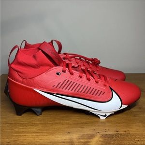 New Nike Vapor edge pro 360 2 Red white Football Cleats size 10